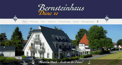 Desktop Screenshot of bernsteinhaus-in-zingst.de